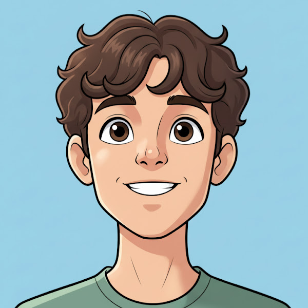 Portrait of Mattia, known online as Metiu